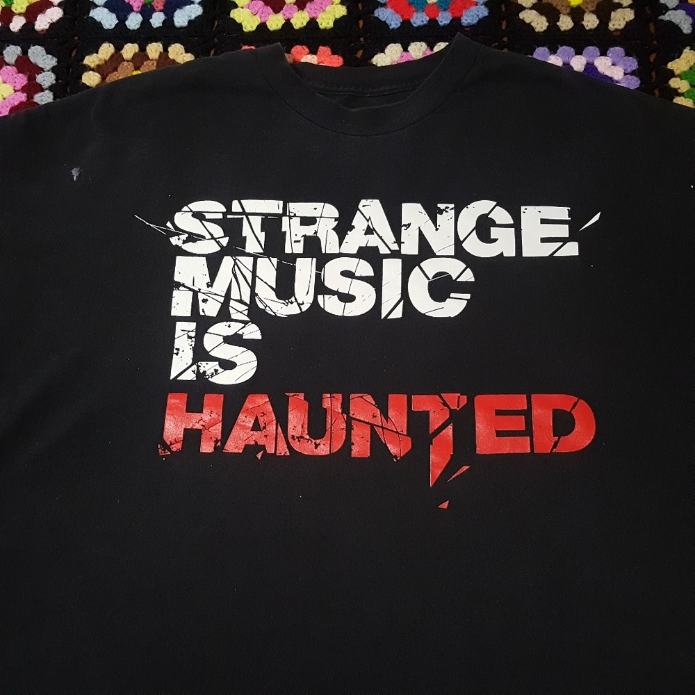 Two Prozak Strange Music is haunted tees 2x